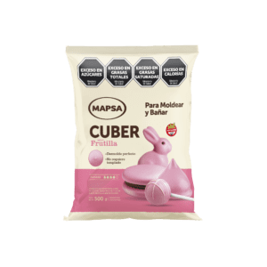 CUBER FRUTILLA x 500 gr SinGluten (boton moldeo)