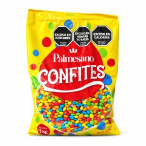 MINI Lentejitas FRUTALES Palmesano x 1 Kg.