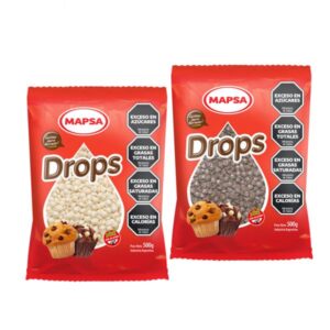 MINI GOTAS SEMIAMARGA Y BLANCA x 500 gr. SinTacc Mapsa
