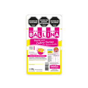 PASTA BALLINA AMARILO SinTacc x500 FH DDL