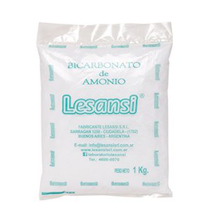 BICARBONATO DE AMONIO x 1 Kg.