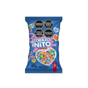 CORAZONITOS CHOCOLATE Multicolor Palmesano x 500 g