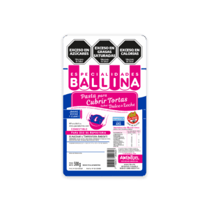 PASTA BALLINA AZUL SinTacc x500 gr FH DDL