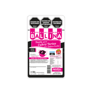 PASTA BALLINA NEGRO SinTacc x500gr FH DDL