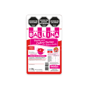 PASTA BALLINA ROJO Sin Gluten x500 gr FH DDL