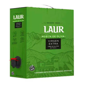 ACEITE de OLIVA Bag in Box LAUR x 5Lt. Sin Gluten