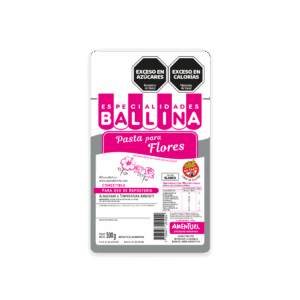 PASTA P/ FLORES BALLINA SinTacc x500gr Blanca