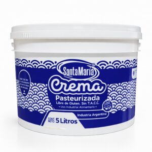 CREMA DE LECHE SANTA MARIA x5LT. SIN GLUTEN